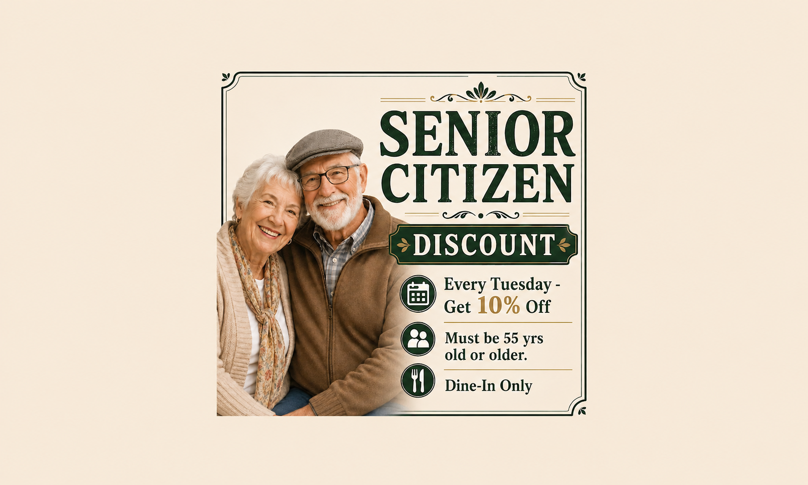 Senior Citizen discount