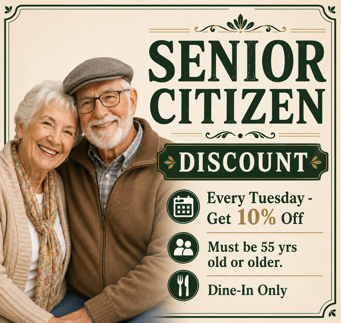 Senior Citizen discount